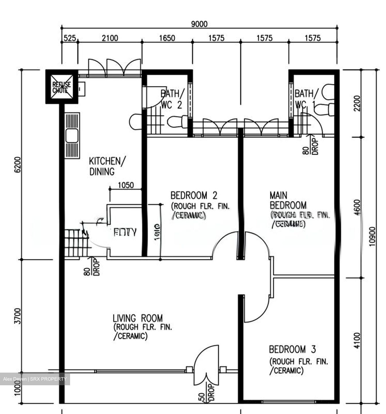Blk 334 Woodlands Street 32 (Woodlands), HDB 4 Rooms #517018531